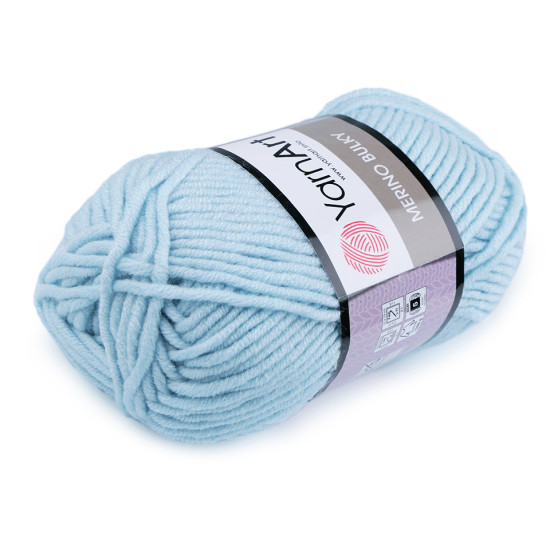 Kötőfonal merino gombolyagok 100 g - Világosszürke (1 Darab) Kötőfonal merino gombolyagok 100 g - Világosszürke (1 Darab)