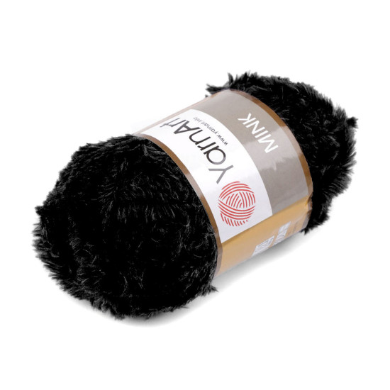 Fluffy knitting yarn 50 g mink - Cream lightest (1 Piece) Fluffy knitting yarn 50 g mink - Cream lightest (1 Piece)
