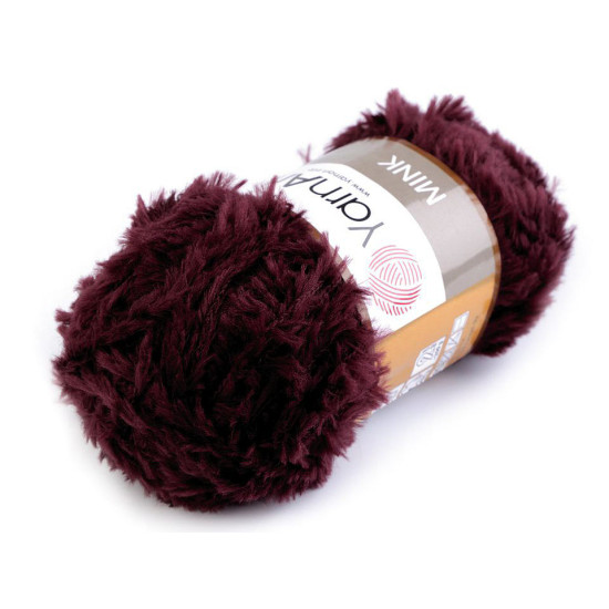 Fluffy knitting yarn 50 g mink - Cream lightest (1 Piece) Fluffy knitting yarn 50 g mink - Cream lightest (1 Piece)