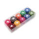 Kordonek bawełniany ombre 10 g - Mix (40 Sztuki)