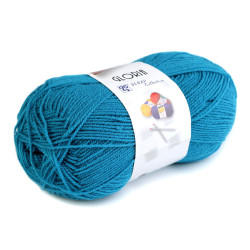 Knitting yarn gloria 50 g - Blue turquise (1 Piece)