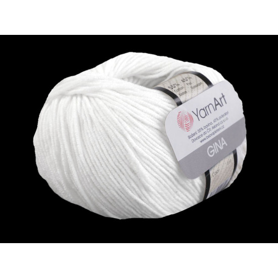 Knitting yarn gina / jeans 50 g - Green fir (1 Piece) Knitting yarn gina / jeans 50 g - Green fir (1 Piece)