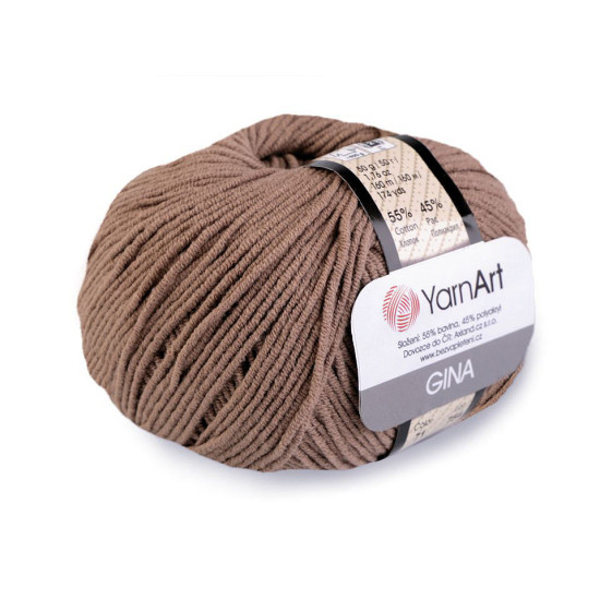 Knitting yarn gina / jeans 50 g - Green fir (1 Piece) Knitting yarn gina / jeans 50 g - Green fir (1 Piece)