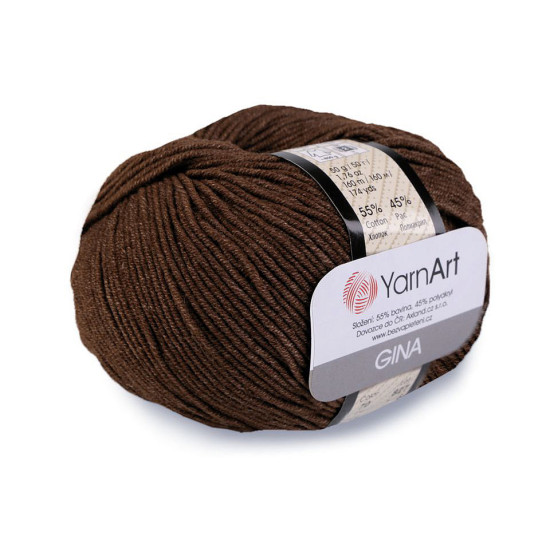 Knitting yarn gina / jeans 50 g - Green fir (1 Piece) Knitting yarn gina / jeans 50 g - Green fir (1 Piece)