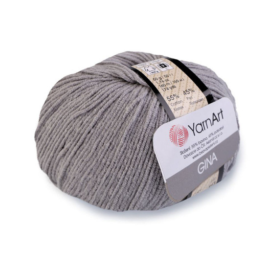 Knitting yarn gina / jeans 50 g - Green fir (1 Piece) Knitting yarn gina / jeans 50 g - Green fir (1 Piece)