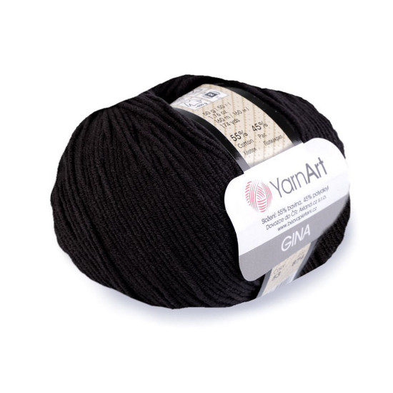Knitting yarn gina / jeans 50 g - Green fir (1 Piece) Knitting yarn gina / jeans 50 g - Green fir (1 Piece)