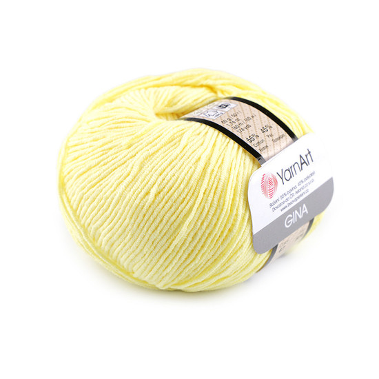 Knitting yarn gina / jeans 50 g - Green fir (1 Piece) Knitting yarn gina / jeans 50 g - Green fir (1 Piece)