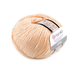 Knitting yarn gina / jeans 50 g - Salmon (1 Piece)
