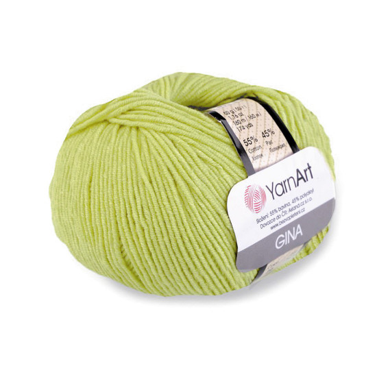 Knitting yarn gina / jeans 50 g - Green fir (1 Piece) Knitting yarn gina / jeans 50 g - Green fir (1 Piece)