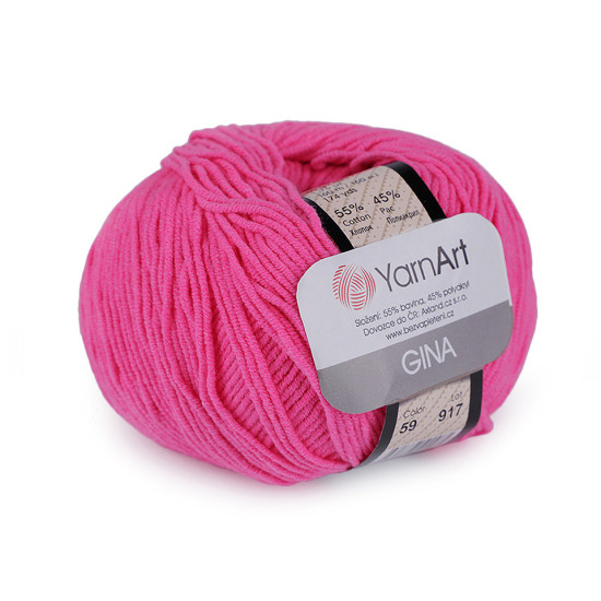 Knitting yarn gina / jeans 50 g - Green fir (1 Piece) Knitting yarn gina / jeans 50 g - Green fir (1 Piece)