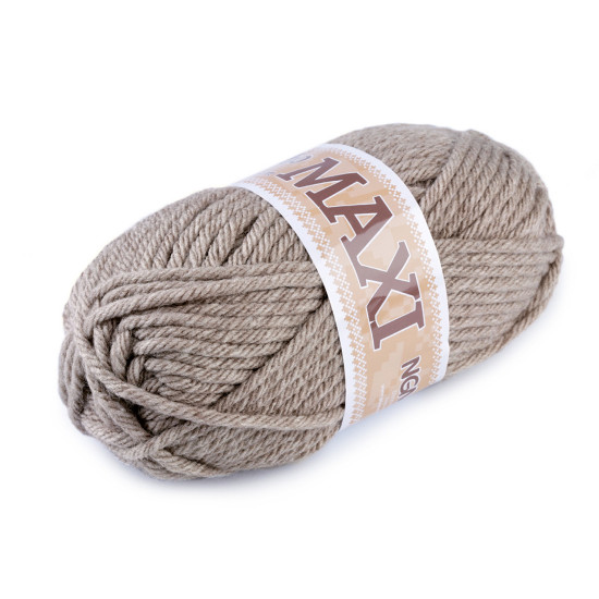 Knitting yarn jumbo maxi 100 g - Lightbeige (5 Pieces) Knitting yarn jumbo maxi 100 g - Lightbeige (5 Pieces)