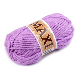 Knitting yarn jumbo maxi 100 g - Light violet (1 Piece)