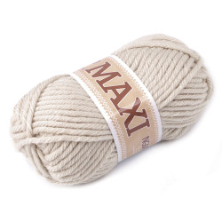 Knitting yarn jumbo maxi 100 g - Greycream (1 Piece)