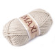 Knitting yarn jumbo maxi 100 g - Lightbeige (5 Pieces) Knitting yarn jumbo maxi 100 g - Lightbeige (5 Pieces)
