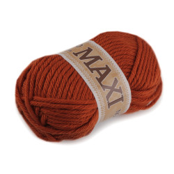 Knitting yarn jumbo maxi 100 g - Rusty medium (1 Piece)