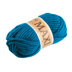 Knitting yarn jumbo maxi 100 g - Blue turquise (1 Piece)