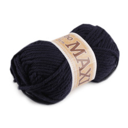 Knitting yarn jumbo maxi 100 g - Blue dark (1 Piece)