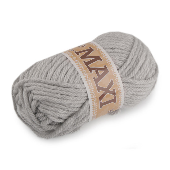 Knitting yarn jumbo maxi 100 g - Lightbeige (5 Pieces) Knitting yarn jumbo maxi 100 g - Lightbeige (5 Pieces)