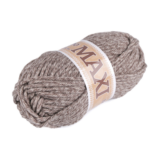 Knitting yarn jumbo maxi 100 g - Lightbeige (5 Pieces) Knitting yarn jumbo maxi 100 g - Lightbeige (5 Pieces)