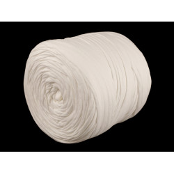 Bandă de tricotat spaghetti, 550-700 g - Crem deschis (1 Bucată)