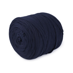 Bandă de tricotat spaghetti, 550-700 g - Albastru închis (1 Bucată)
