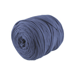 Bandă de tricotat spaghetti, 550-700 g - Albastru denim (1 Bucată)