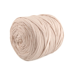 Bandă de tricotat spaghetti, 550-700 g - Bej deschis (1 Bucată)