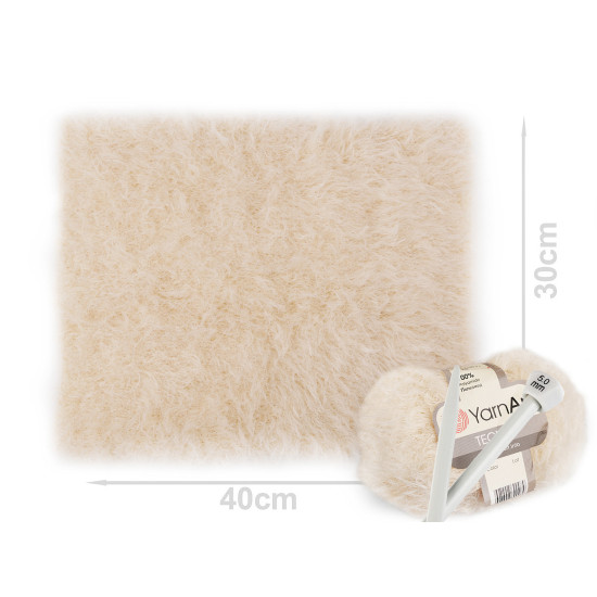 Włóczka tecno 50 g - White (1 Sztuka) Włóczka tecno 50 g - White (1 Sztuka)