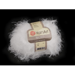 Włóczka tecno 50 g - White (1 Sztuka)
