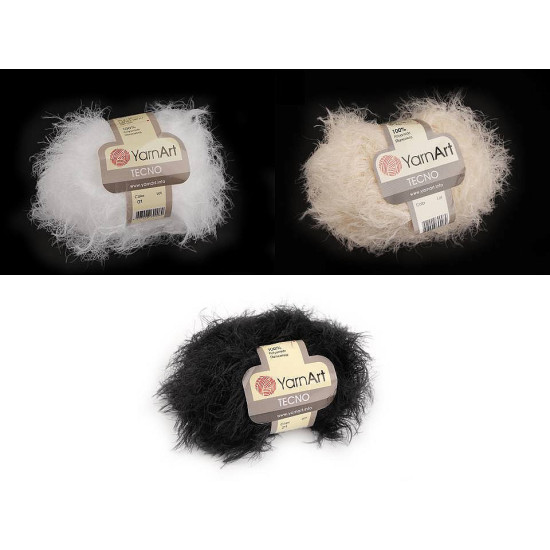 Włóczka tecno 50 g - White (1 Sztuka) Włóczka tecno 50 g - White (1 Sztuka)