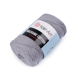 Włóczka macrame cotton 250 g - Szary gołębi (1 Sztuka)