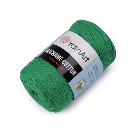 Włóczka macrame cotton 250 g - Zielony khaki (4 Sztuki) Włóczka macrame cotton 250 g - Zielony khaki (4 Sztuki)