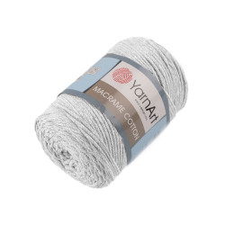Włóczka macrame cotton 250 g - Mysi (1 Sztuka)