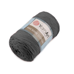 Włóczka macrame cotton 250 g - Stalowy (1 Sztuka)