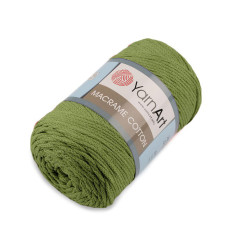 Włóczka macrame cotton 250 g - Zielony khaki (1 Sztuka)