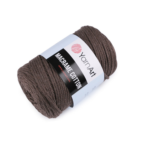 Włóczka macrame cotton 250 g - Zielony khaki (4 Sztuki) Włóczka macrame cotton 250 g - Zielony khaki (4 Sztuki)
