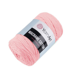 Włóczka macrame cotton 250 g - Różowy jasny (1 Sztuka)