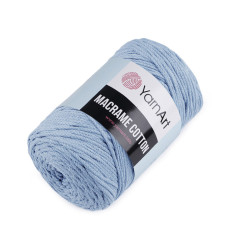 Strickgarn macrame cotton 250 g - Hellblau (1 Stück)