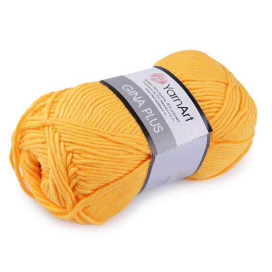Hilo de tricotar yarn gina / jeans plus 100 g - Verde lima (1 Pieza) Hilo de tricotar yarn gina / jeans plus 100 g - Verde lima (1 Pieza)