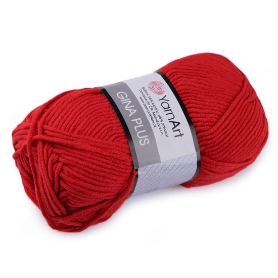 Hilo de tricotar yarn gina / jeans plus 100 g - Verde lima (1 Pieza) Hilo de tricotar yarn gina / jeans plus 100 g - Verde lima (1 Pieza)