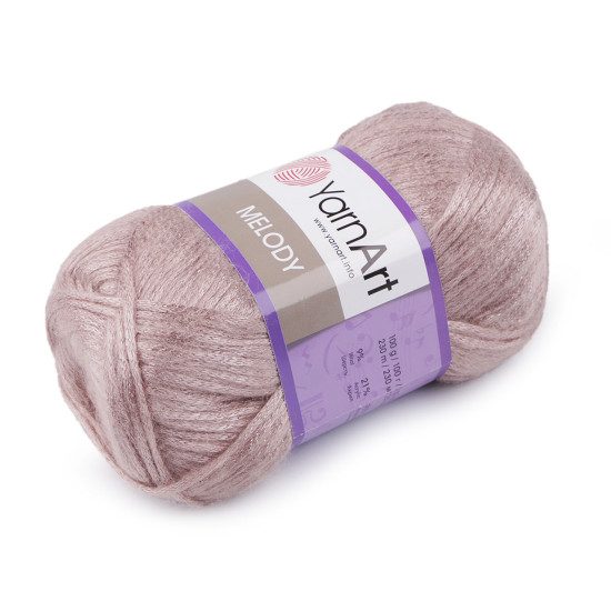 Filato maglieria melody 100 g - Crema più chiaro (5 Pezzi)