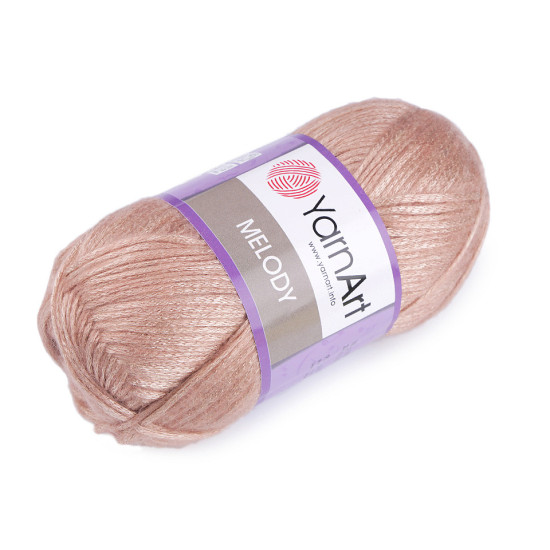 Filato maglieria melody 100 g - Crema più chiaro (5 Pezzi)