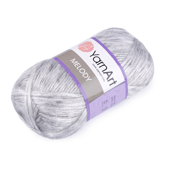 Filato maglieria melody 100 g - Crema più chiaro (5 Pezzi)