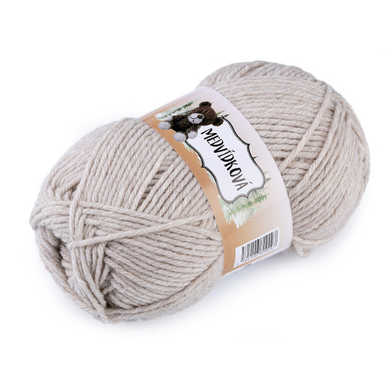 Hilo para tejer un osito, 100g - Camello beis (1 Pieza) Hilo para tejer un osito, 100g - Camello beis (1 Pieza)