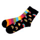 Calcetines alegres wola, algodón - Negro (4 Pares) Calcetines alegres wola, algodón - Negro (4 Pares)