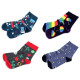 Calcetines alegres wola, algodón - Negro (4 Pares) Calcetines alegres wola, algodón - Negro (4 Pares)
