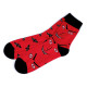 Calcetines alegres wola, algodón - Negro (4 Pares) Calcetines alegres wola, algodón - Negro (4 Pares)