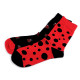 Calcetines alegres wola, algodón - Negro (4 Pares) Calcetines alegres wola, algodón - Negro (4 Pares)
