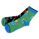Calcetines alegres wola, algodón - Negro (4 Pares) Calcetines alegres wola, algodón - Negro (4 Pares)