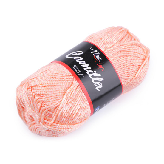 Bavlnená pletacia priadza camilla 50 g - Modrá tmavá (10 Kusy) Bavlnená pletacia priadza camilla 50 g - Modrá tmavá (10 Kusy)
